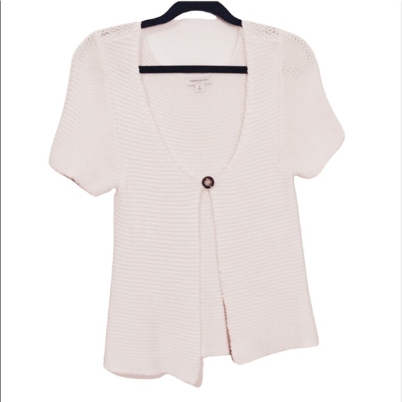 Banana Republic Jackets & Blazers - New Banana Republic: Medium Cream Button up Knitted Sweater
